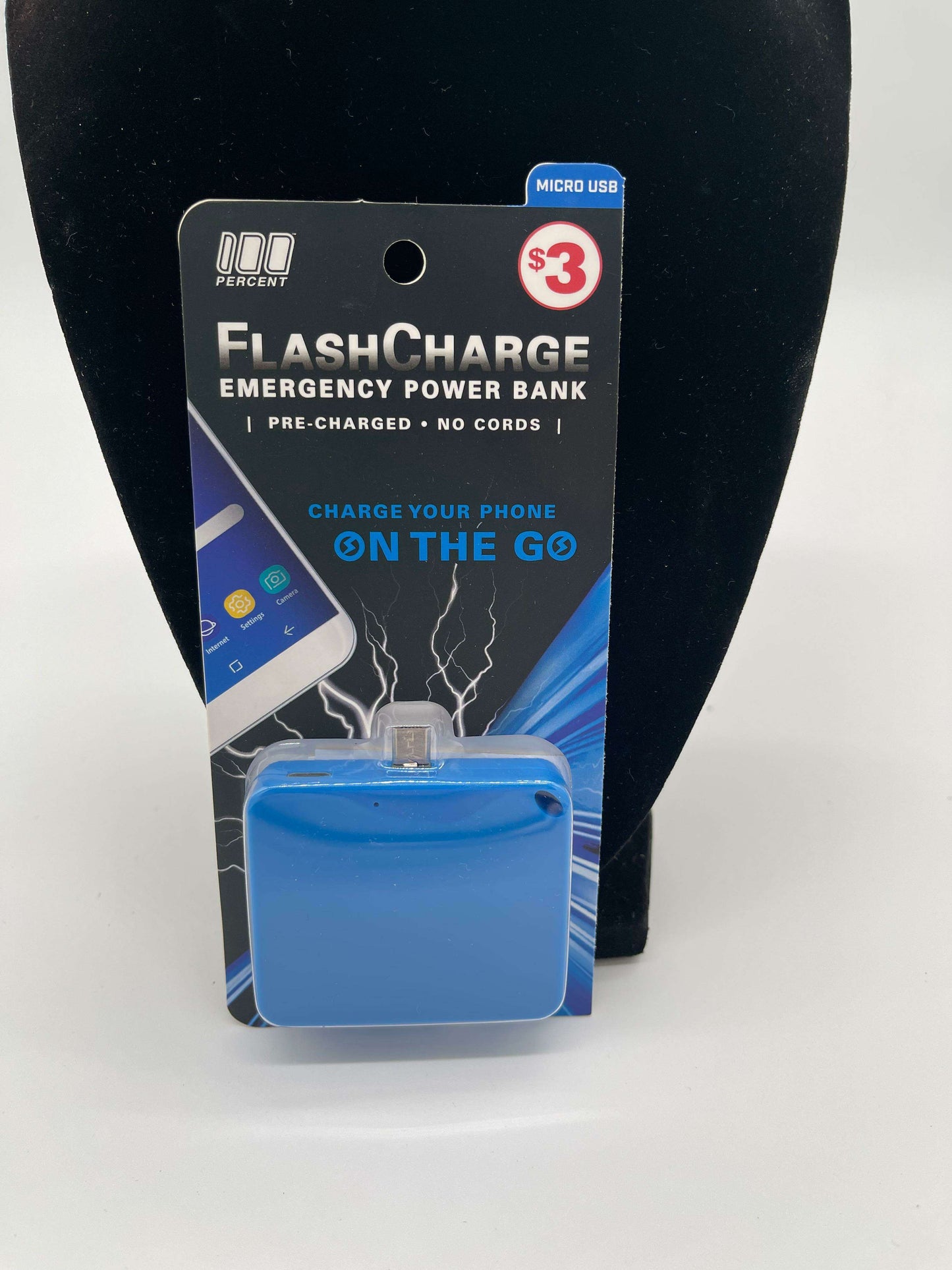 FlashCharge Emergency Power Bank Micro USB - COLO