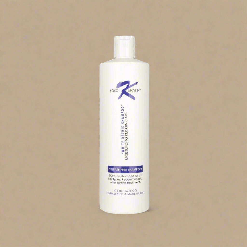 “White Orchid Shampoo” – Moisturizing Keratin Care by Koko Keratin - COLO