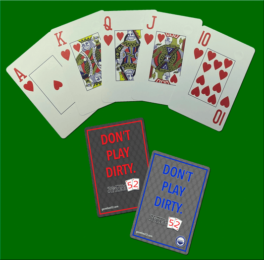 Playing Cards Casino Grade Desktop & Travel Playing - COLO