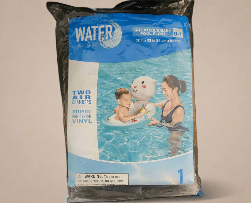 Water Sun & Fun Inflatable Baby Pool Float Bear – Kids Summer Beach Toy - COLO