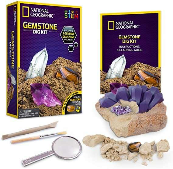 National Geographic Mini Dig Gem Kit - COLO