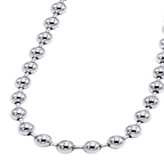 FASHION 2 MM BALL CHAIN-20"