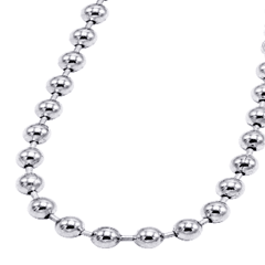FASHION 2 MM BALL CHAIN-20" - COLO