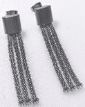 Dangling Mesh Post Earring - COLO