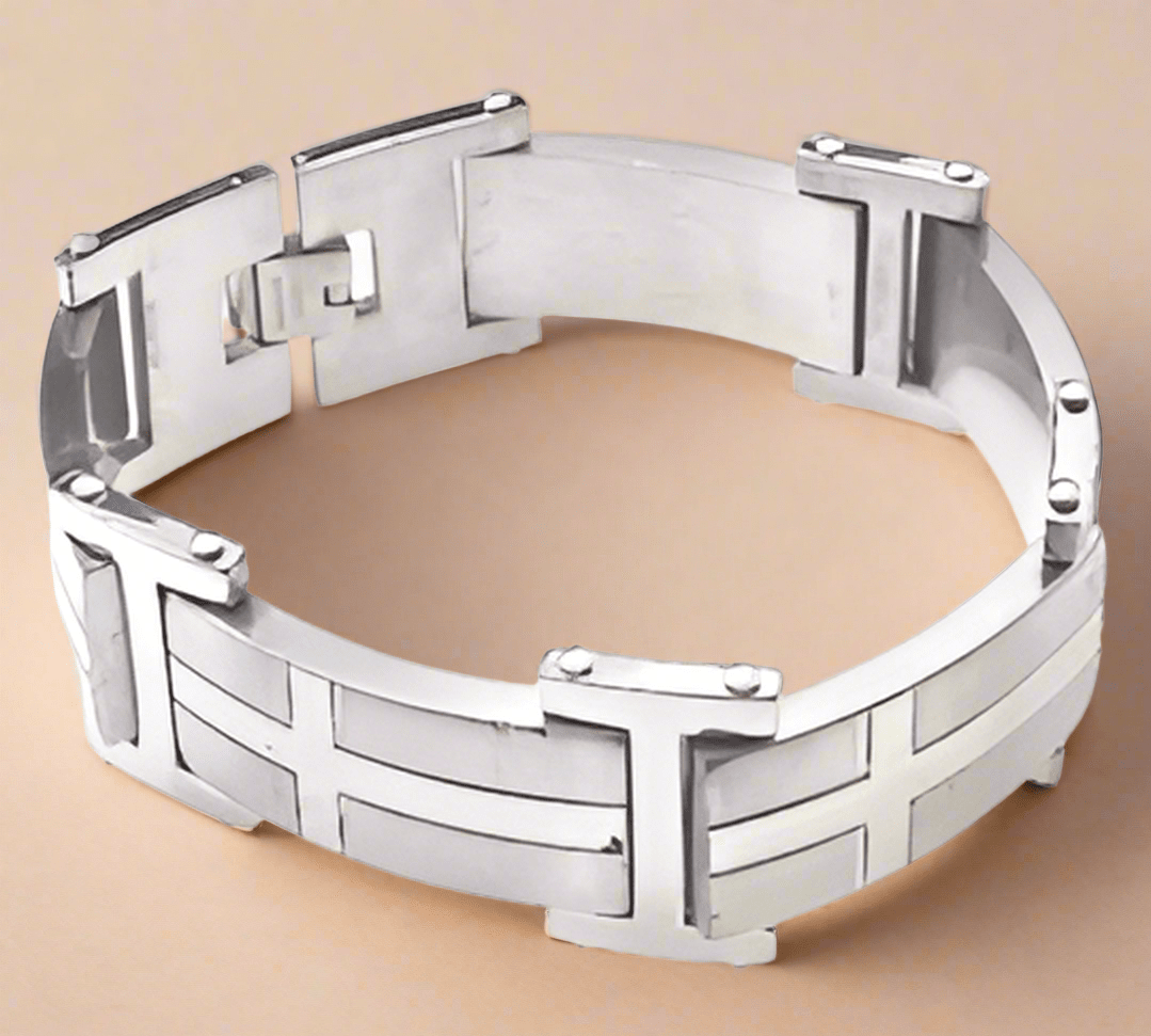 Fashion Mulit Cross bar Link Bracelet 8.5" - COLO