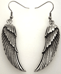 JEWELRY FASHION Wings Fish Hook Earring - COLO