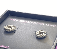JEWELRY FASHION Polish Knot Earring in Box - COLO