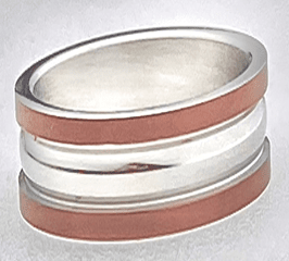 FASHION Copper Band Ring Gentman Ring - COLO