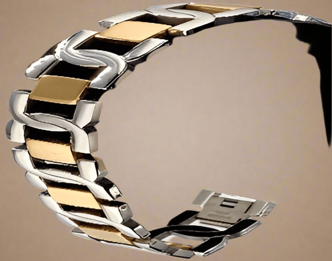 Fashion Yellow IP Stirrup Bracelet 8.5" - COLO