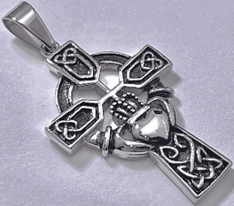 JEWLRY FASHION CELTIC CROSS 2 inch come with a chain - COLO