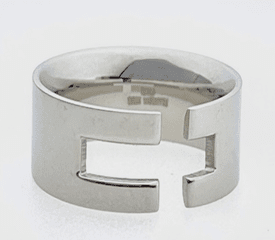FASHION Open Cross Cutout Ring - COLO
