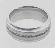FASHION Band with Wire Center Ring - COLO