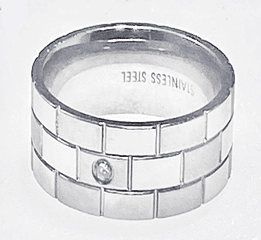 Brick Band with Diamond Ring 11" - COLO