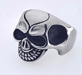 FASHION Smiling Skull Ring - COLO