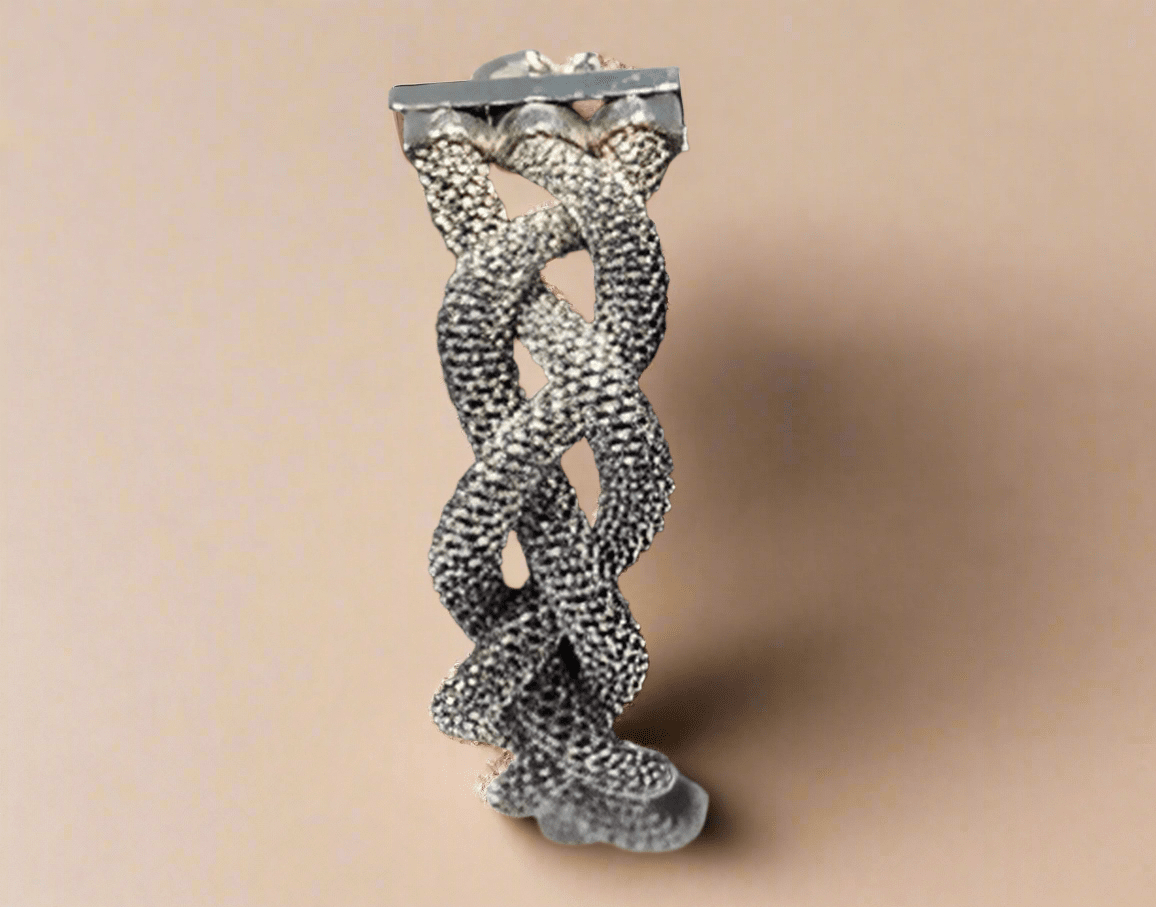Fashion Mesh Swil Knot Bracelet 8" - COLO