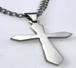 Polish Cross Pendant 24" - COLO