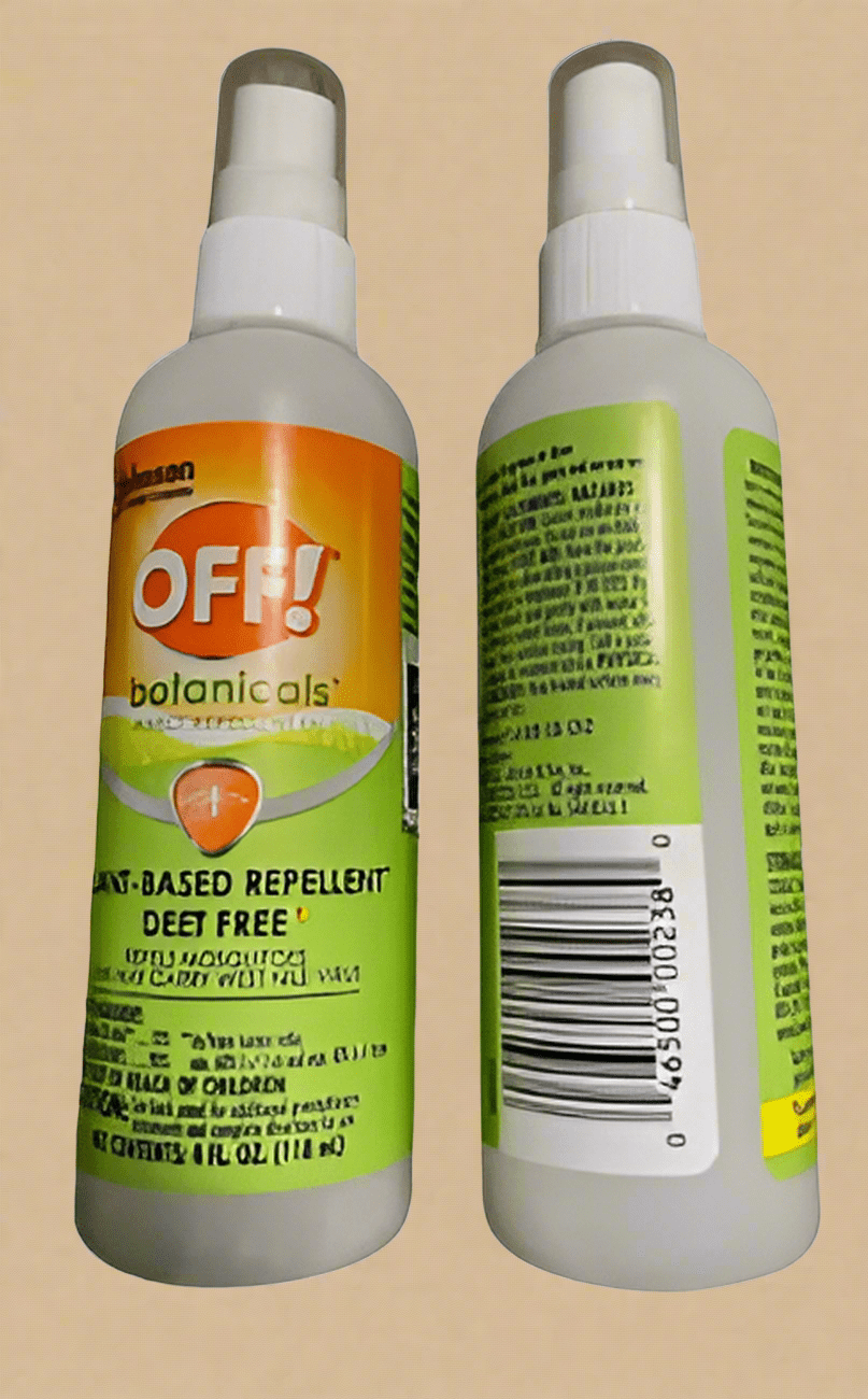 OFF!® Botanicals Plant-Based Insect Repellent – 2 Pack (4 oz each) - COLO