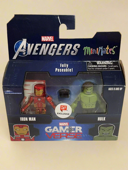 Iron Man & Hulk - Marvel Minimates Gamer Verse - Walgreens Exclusive Avengers