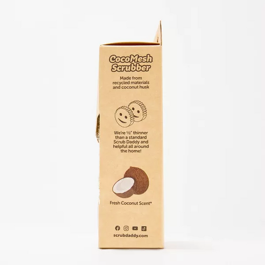 Scrub Daddy Coco Mesh Scrubber – 2 Count