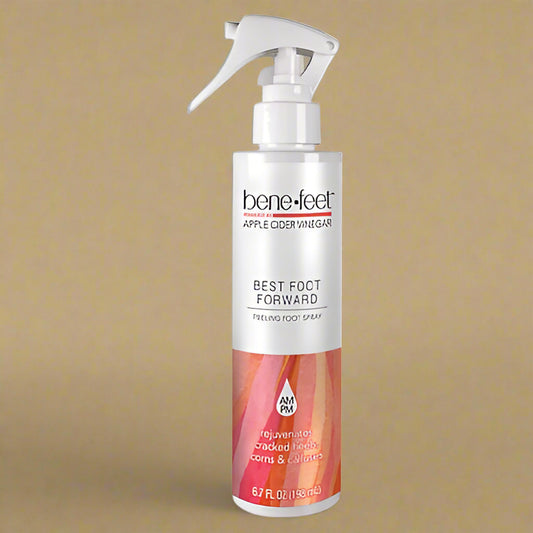Benefeet Best Foot Forward Peeling Foot Spray 6.7 Fl Oz