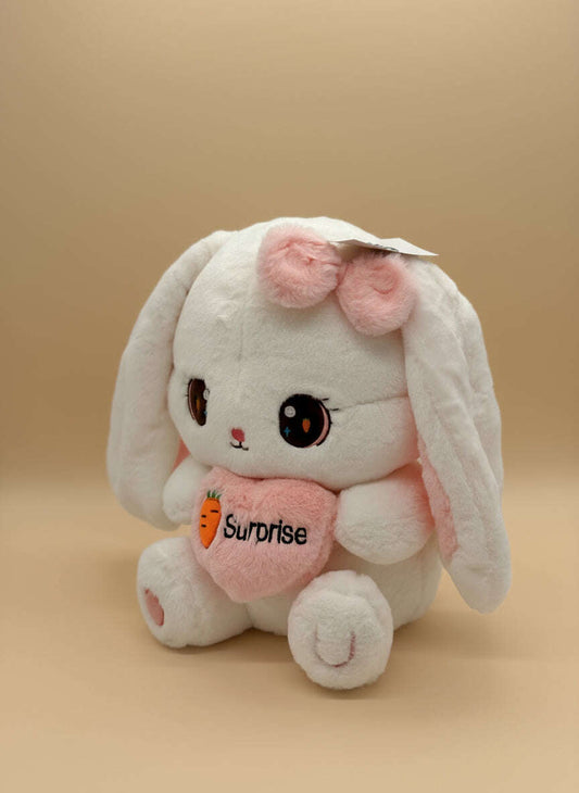Soft Plush Bunny Rabbit Stuffed Animal Toy – Medium Size (10" to 14") - COLO