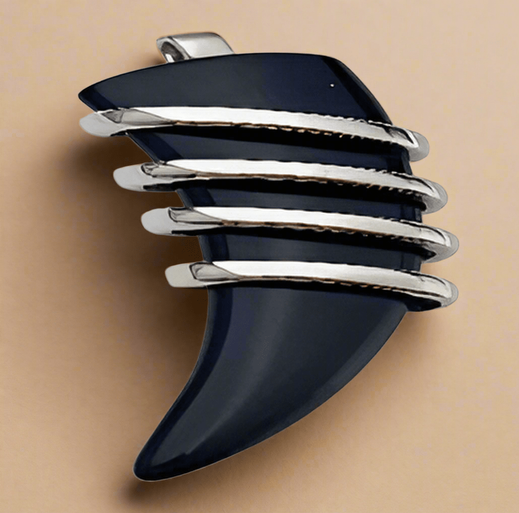 FASHION Black Horn with Wire Wrap - COLO