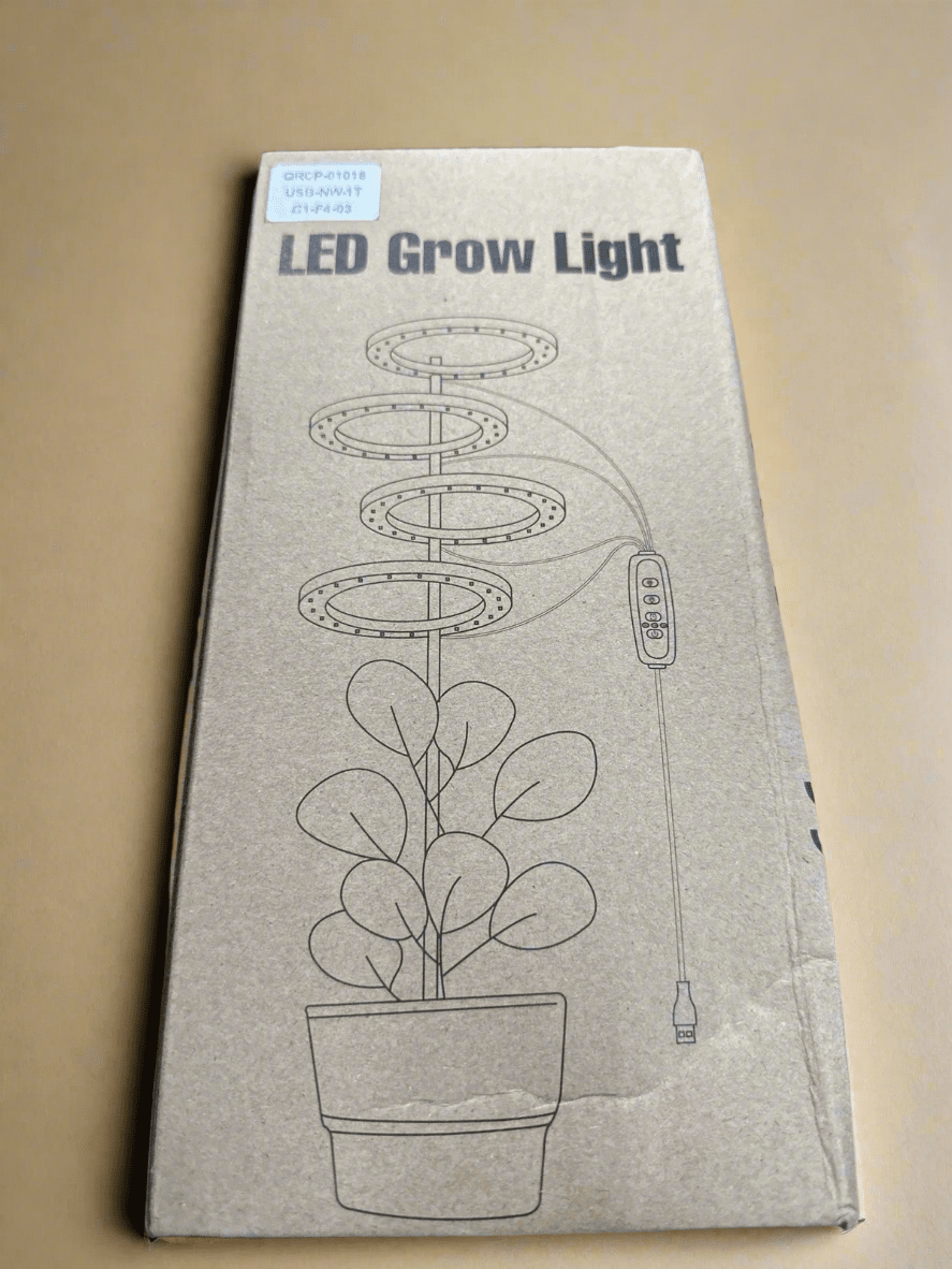 USB LED Grow Light for Indoor Plants – Adjustable Ring Design with Timer & Brightness Control - COLO
