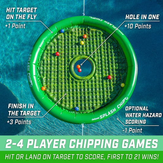 GO SPORTS SPLASH CHIP FLOATING GOLF GAME - COLO