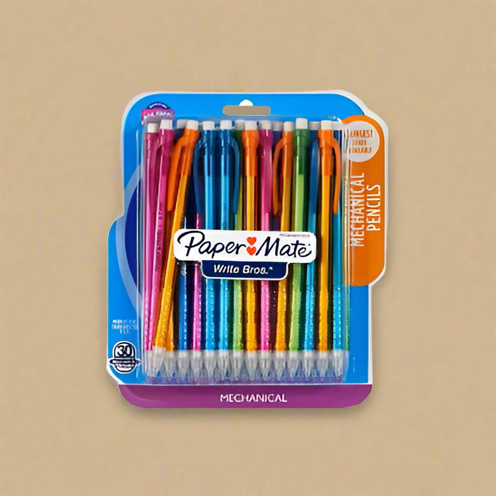 Paper Mate #2 Mechanical Pencils, 30-Pack – Multicolor