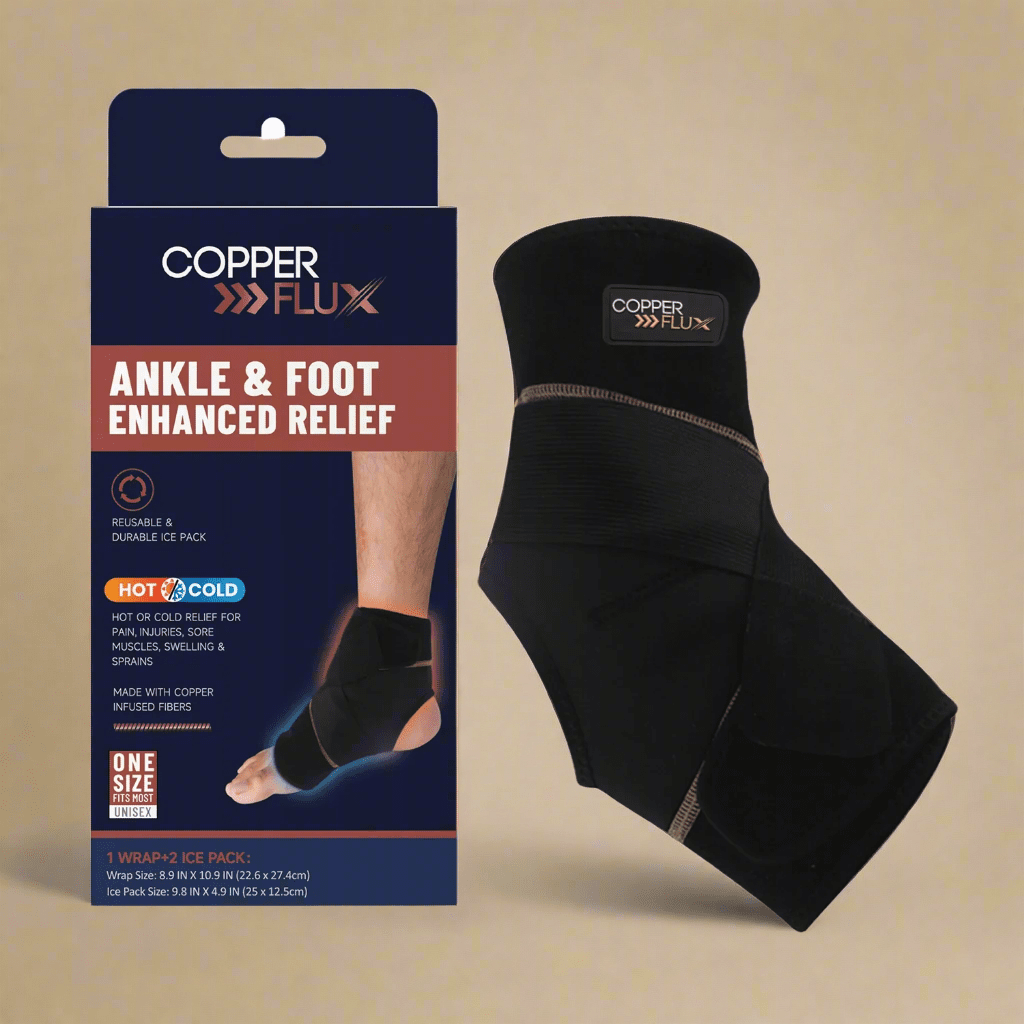 Copper Flux Ankle and Foot Enhanced Relief - COLO