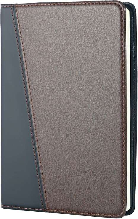 Large Capacity Notebook – 230 College Ruled Pages, Brown Cover - COLO
