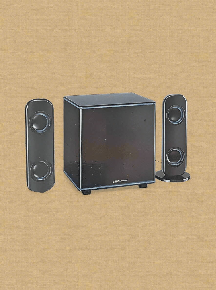 Wireless 2.1 Bluetooth Home Music System with LED Subwoofer – IHB26B - COLO