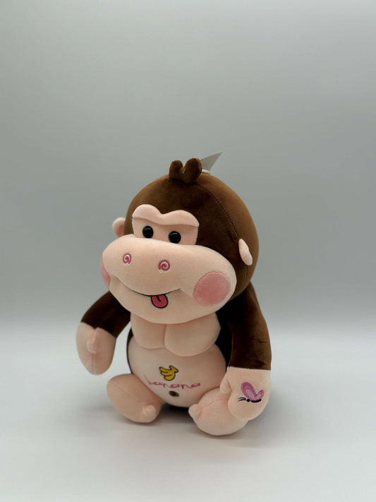 Soft Plush King Kong Stuffed Animal Toy – Medium Size (10" to 14") - COLO