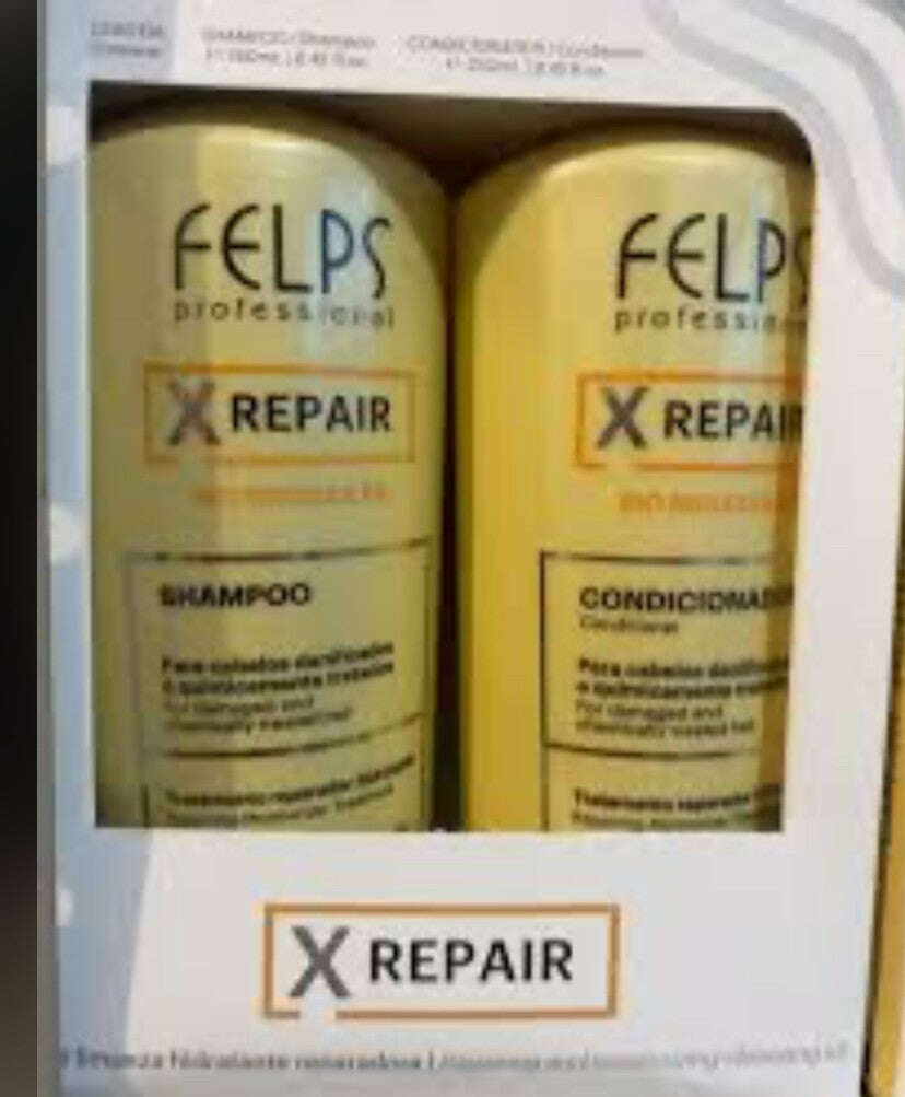 Felps Professional XRepair Bio Molecular Shampoo & Conditioner Set - COLO