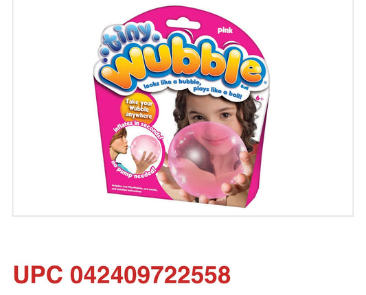 Tiny Wubble Ball – Pink