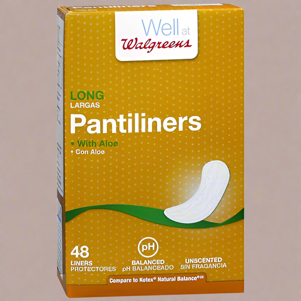 Walgreens Long Pantiliners Unscented - 92.0 Ea