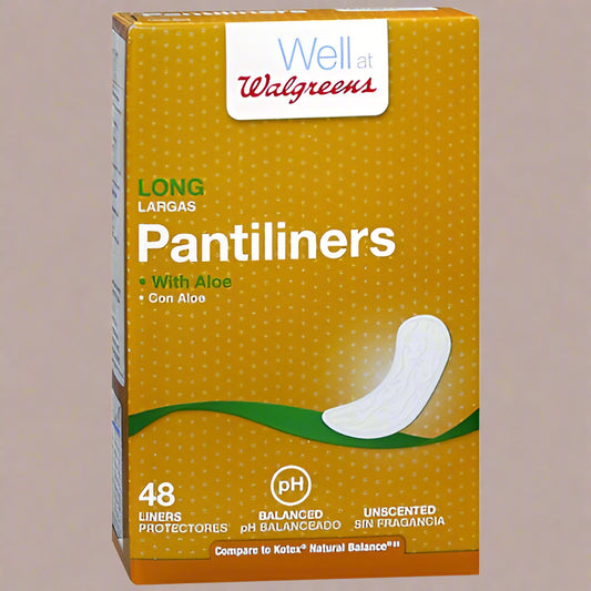Walgreens Long Pantiliners Unscented - 92.0 Ea