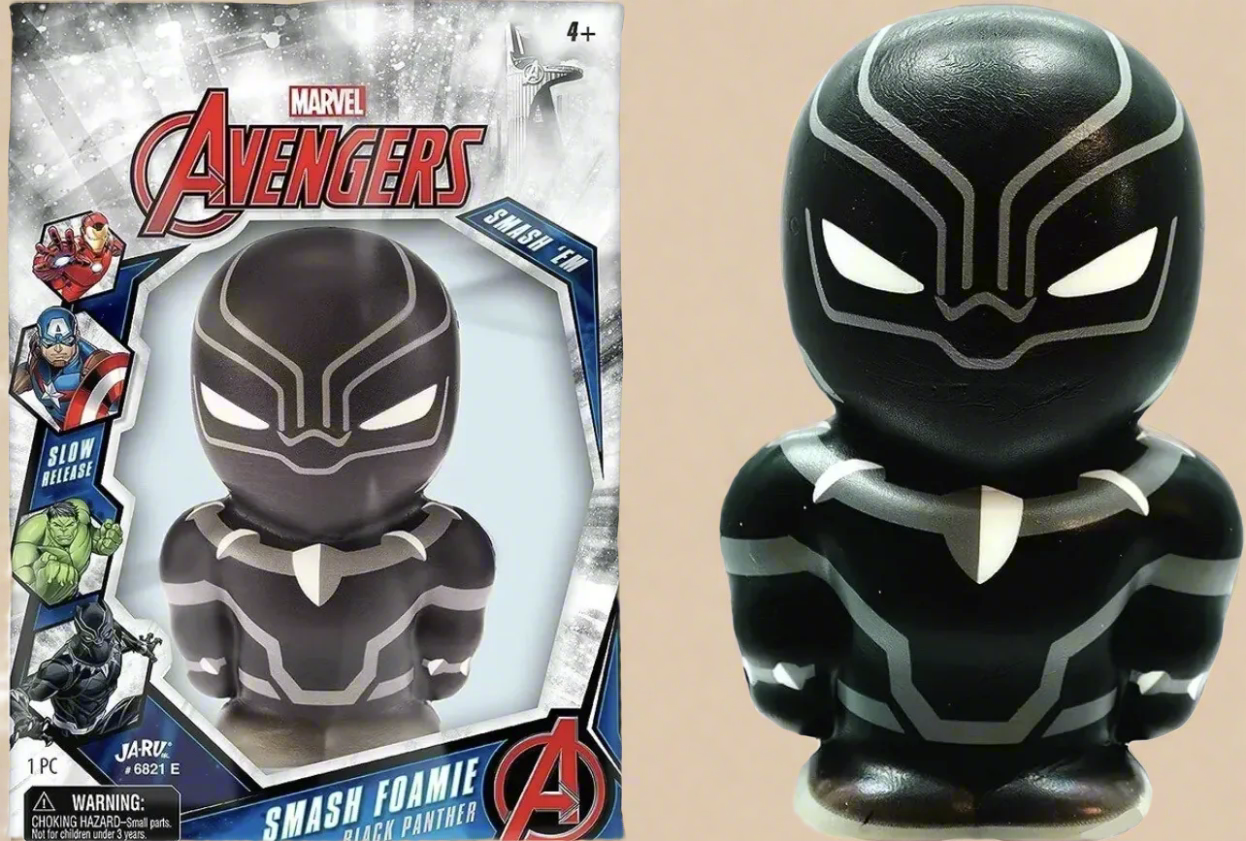 Marvel Avengers Smash Foamie Black Panther Smash 'Em Slow Release Ja-Ru