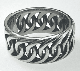 FASHION Curb Link Ring - COLO