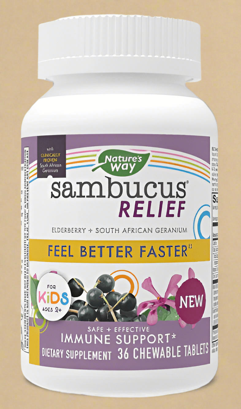Sambucus Relief Chewables for Kids - COLO