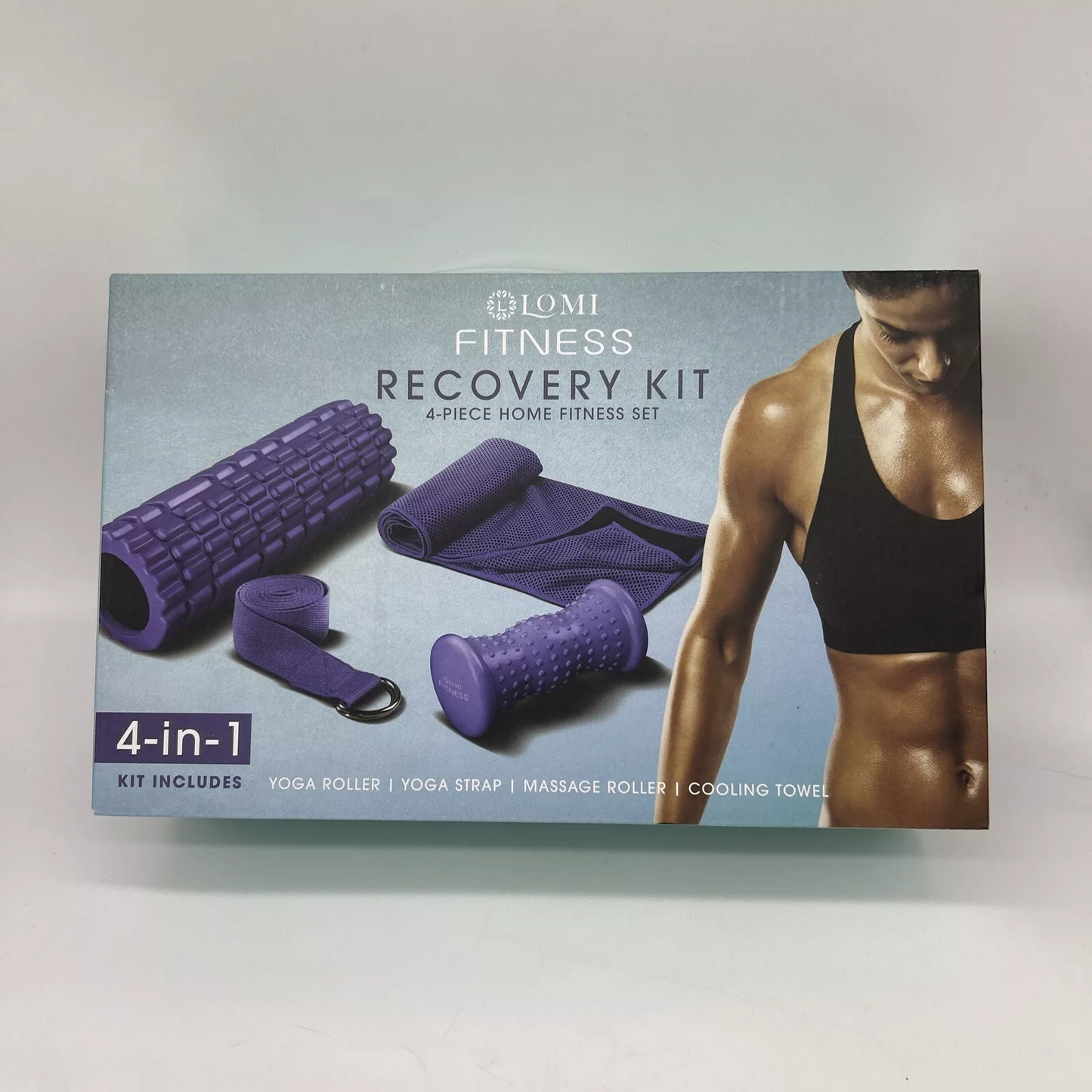 LOMI FITNESS RECOVERY 4 PIECE HOME FITNESS SET