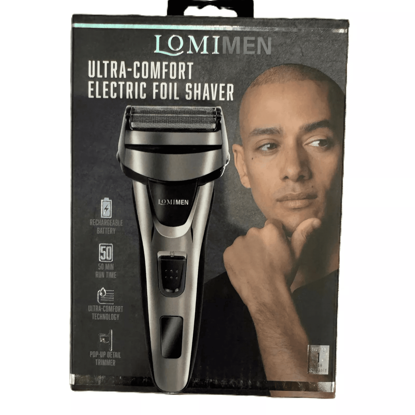 New Lomimen Pivot Flex Electric Foil Shaver Ergonomic Ultra Comfort - COLO