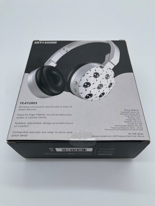 Art+Sound Wireless Headphones – Skeleton