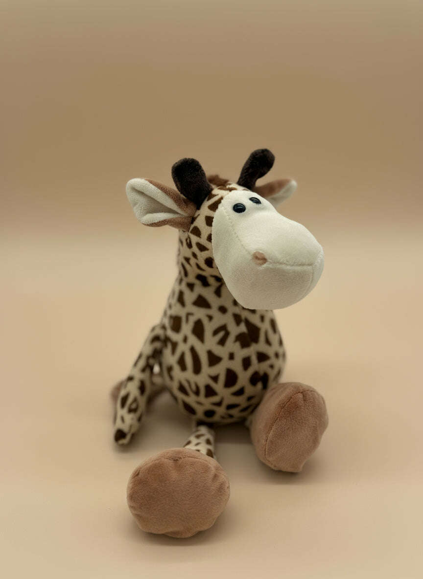 Giraffe Plush Keychain Toy – Cute Mini Stuffed Animal Gift - COLO