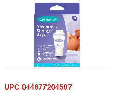 Lansinoh Breast Milk Storage Bags (50 Count / 6oz Each) - COLO