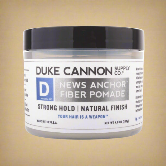 Duke Cannon Supply Co. News Anchor Fiber Pomade, Size: 4.6 Oz, Multicolor