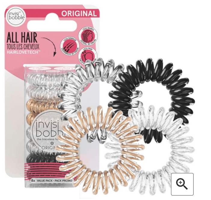 Invisibobble® Original Traceless Hair Ring – Value Pack (8 ct, Mixed Colors) - COLO