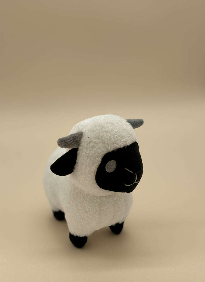 Sheep Plush Keychain Toy – Mini Stuffed Animal Gift - COLO