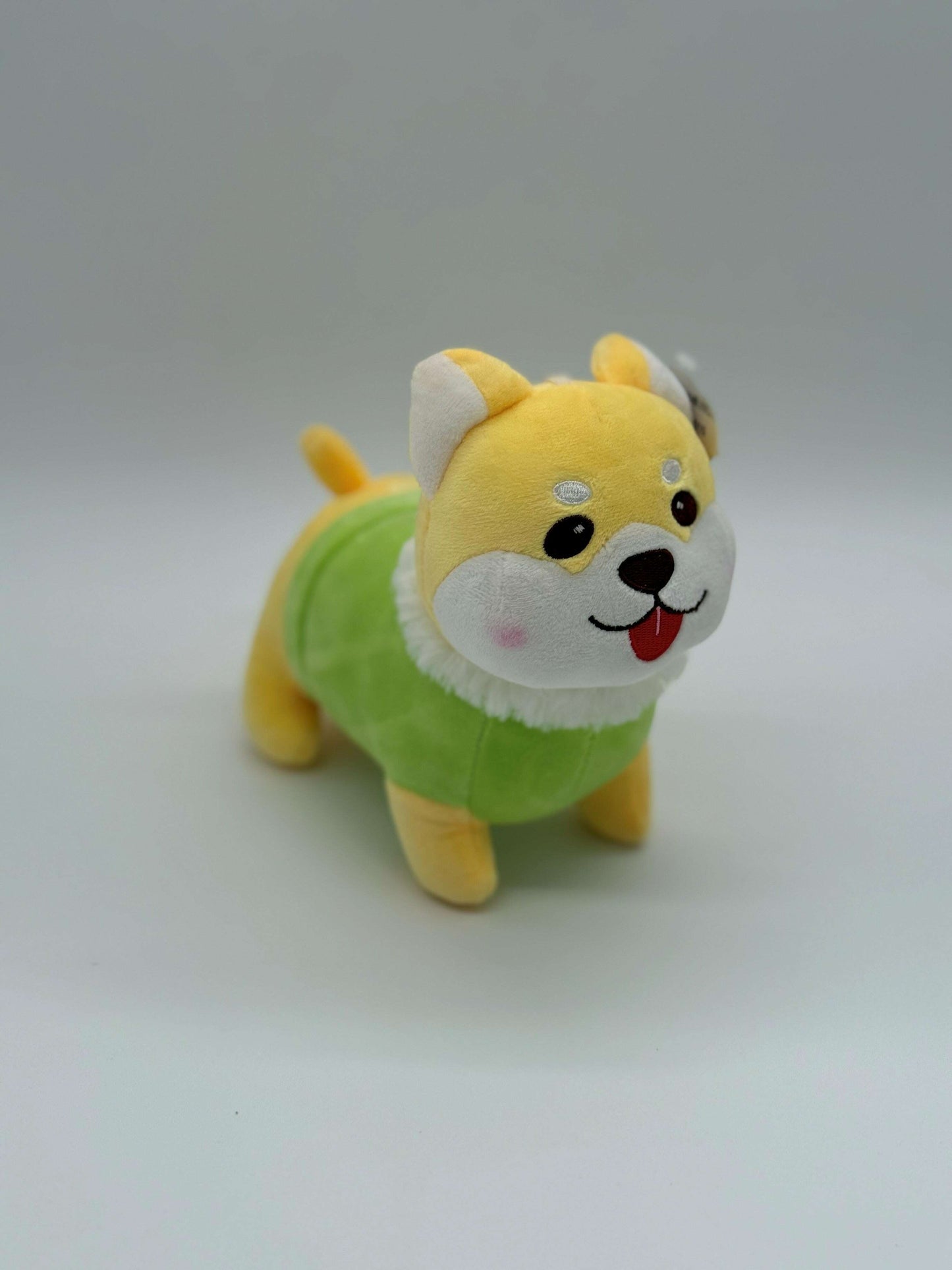 Small Yellow Puppy Plush Toy – 8" to 9" Cute Stuffed Dog Gift - COLO