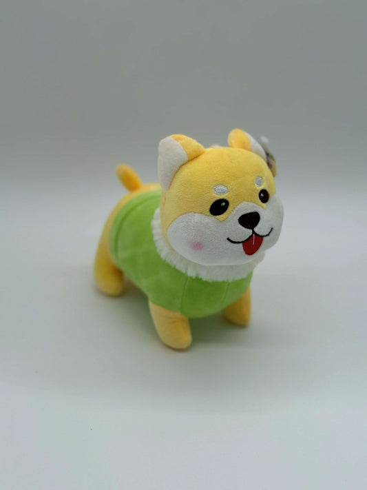 Small Yellow Puppy Plush Toy – 8" to 9" Cute Stuffed Dog Gift - COLO
